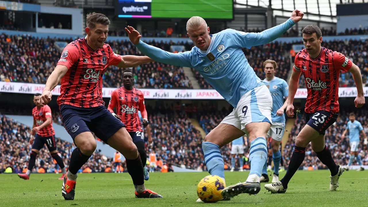 Manchester City vs Everton di Liga Inggris