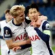 Kapten Tottenham, Son Heung-min. (c) AP Photo/Scott Heppell