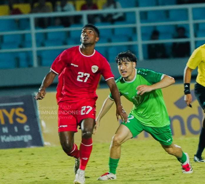 Pemain timnas U20 Adriano Manuri (c) X Timnasindonesia