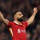 Mohamed Salah dari Liverpool merayakan gol kedua bagi timnya selama pertandingan Liga Primer antara Liverpool FC dan Brighton & Hove Albion FC di Anfield pada 02 November 2024 di Liverpool, Inggris.(Photo by Jan Kruger/Getty Images)